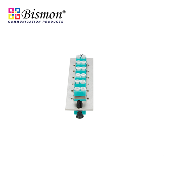 12 LC Snap-in adapter Plate Multi-mode(OM3) Full set